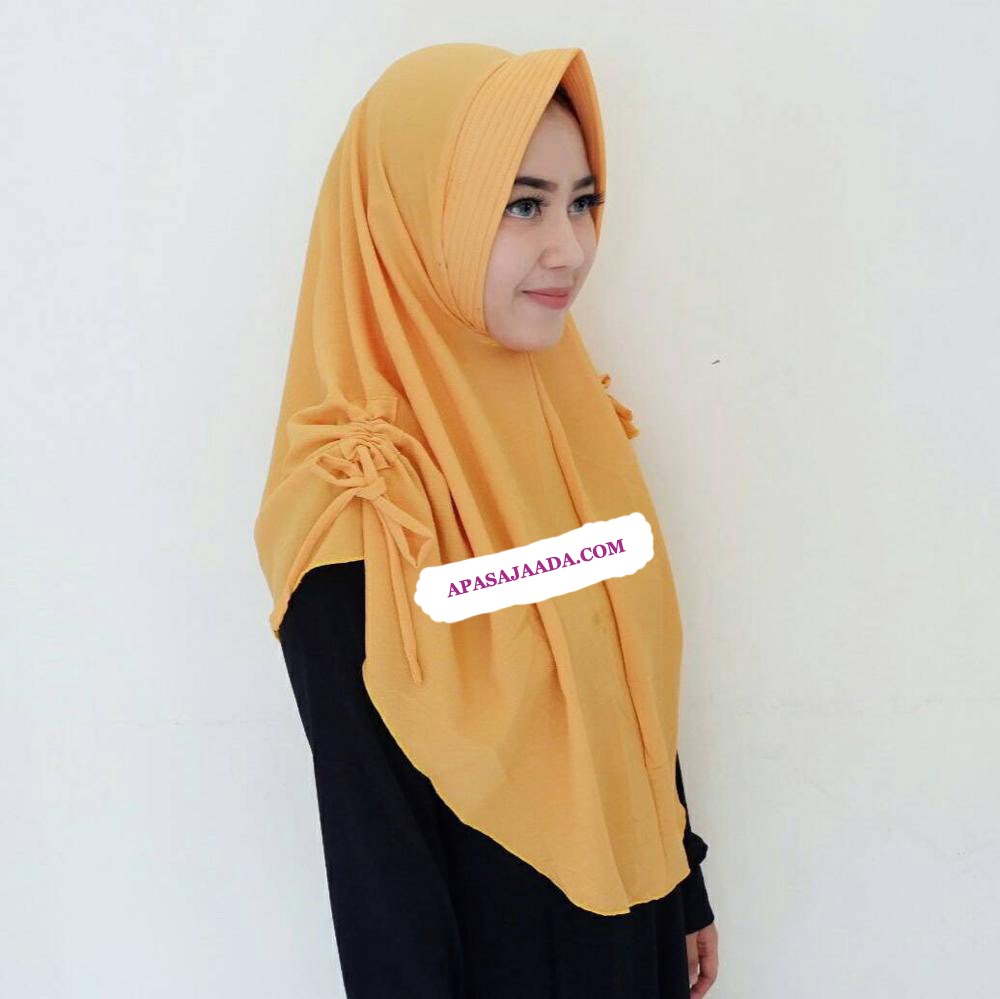  Jilbab  Kerudung Hijab Instan  Kerut Samping Anggun Cantik 